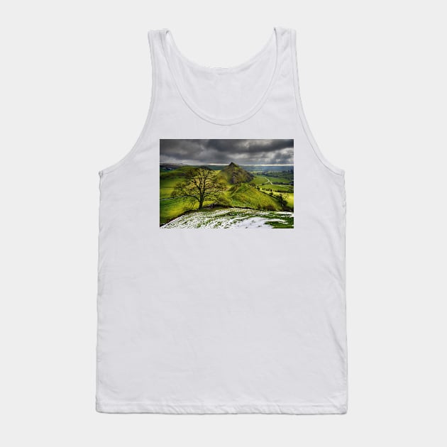 Winter clouds over Parkhouse Hill Tank Top by chrisdrabble